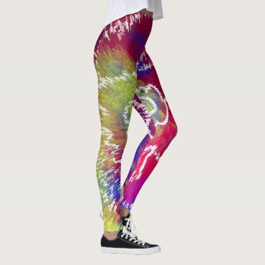 Colorful Tie Dye Leggings レギンス (右)