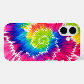 Colorful Tie Dye Phone Case  Case-Mate iPhoneケース (裏面 (横))