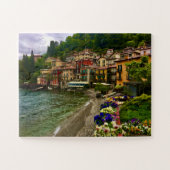 Colorful Towns | Varenna on Lake Como ジグソーパズル (横)