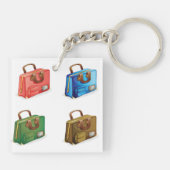 Colorful Travel Briefcase Collection キーホルダー (裏面)