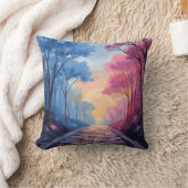 Colorful Trees クッション (ブランケット)