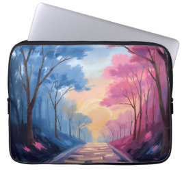 Colorful Trees ラップトップスリーブ