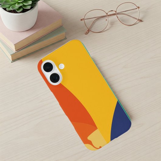 Colorful Trendy Modern iPhone Case 16ケース