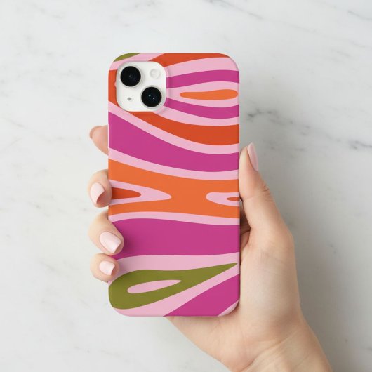 Colorful Trendy Modern iPhone Case  Case-Mate iPhoneケース