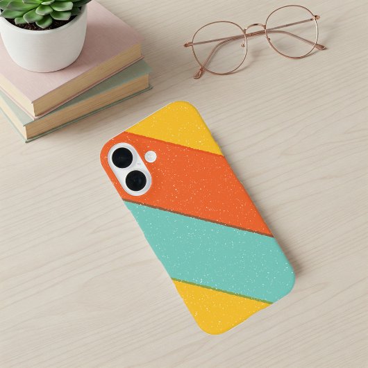 Colorful Trendy Modern iPhone Case  Case-Mate iPhoneケース