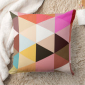 Colorful Triangles  クッション (ブランケット)