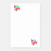 Colorful Triangles  ポストイット (正面)