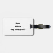 Colorful Triangles  ラゲッジタグ (裏面横)