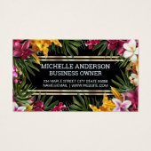 Colorful Tropical Flowers (正面)