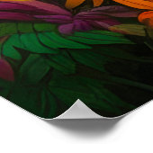 Colorful Tropical Island Paradise   ポスター (角)