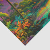 Colorful Tropical Island Paradise 薄葉紙 (詳細)