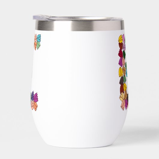 Colorful Tulip Lettered “E” (右面)