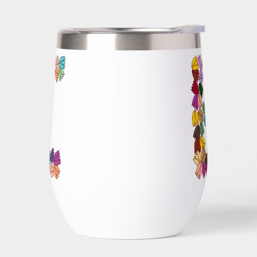 Colorful Tulip Lettered “E” (左面)