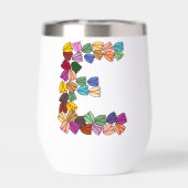 Colorful Tulip Lettered “E” (背面)