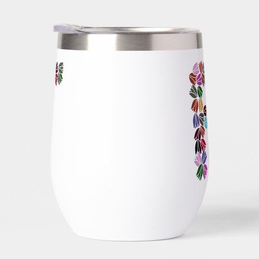 Colorful Tulip Lettered “F” (右面)