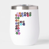 Colorful Tulip Lettered “F” (正面)