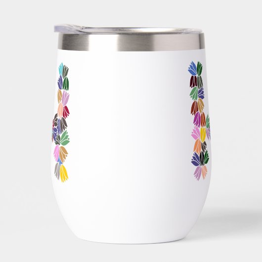 Colorful Tulip Lettered “H” (右面)