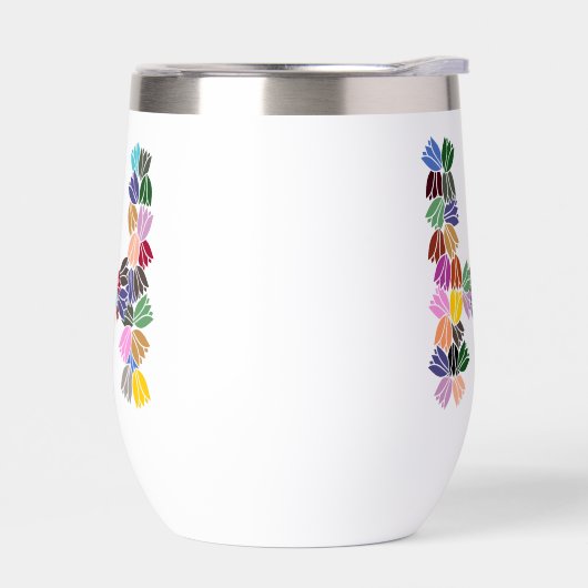 Colorful Tulip Lettered “H” (左面)