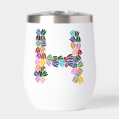 Colorful Tulip Lettered “H” (正面)