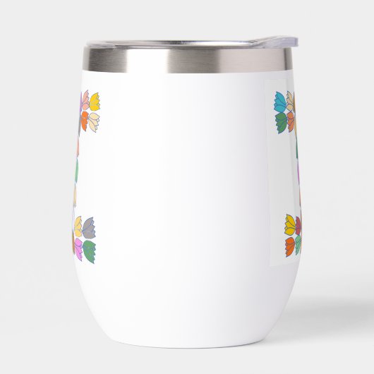 Colorful Tulip Lettered “I” (左面)