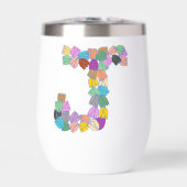 Colorful Tulip Lettered “J” (正面)