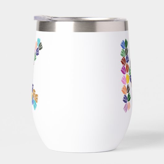 Colorful Tulip Lettered “K” (右面)