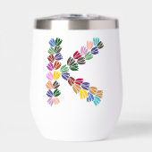 Colorful Tulip Lettered “K” (正面)