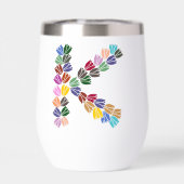 Colorful Tulip Lettered “K” (背面)