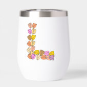 Colorful Tulip Lettered “L” (背面)