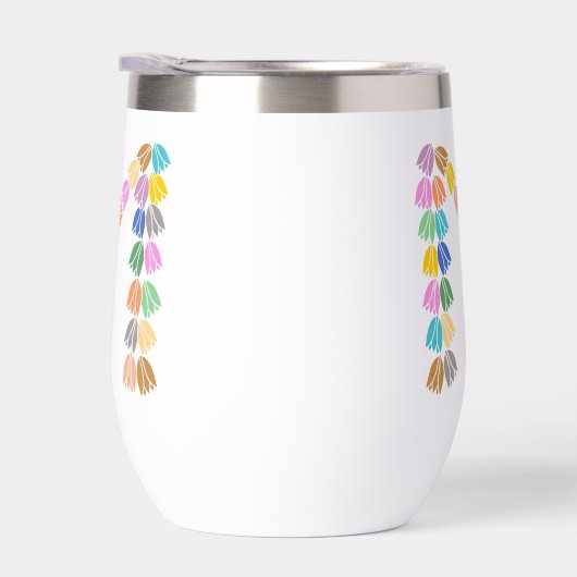 Colorful Tulip Lettered “M” (右面)