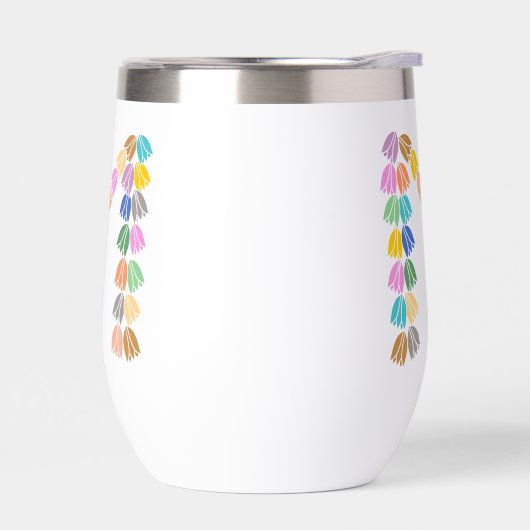 Colorful Tulip Lettered “M” (左面)