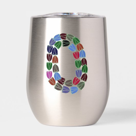 Colorful Tulip Lettered “O” (正面)