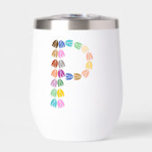 Colorful Tulip Lettered “P” (正面)