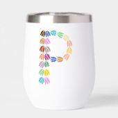 Colorful Tulip Lettered “P” (背面)