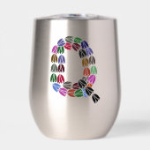 Colorful Tulip Lettered “Q” (正面)