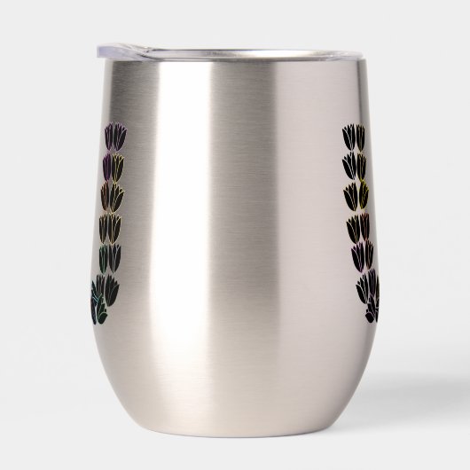 Colorful Tulip Lettered “U” (右面)