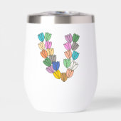 Colorful Tulip Lettered “V” (正面)