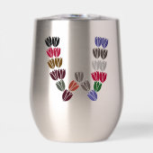 Colorful Tulip Lettered “W” (正面)