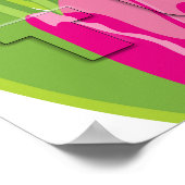 Colorful Tulips ポスター (角)