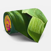 Colorful Tullips in Purples, Reds, Yellows, Greens ネクタイ (ロール)