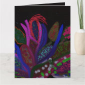 Colorful Undersea Large Greeting Card カード (正面)