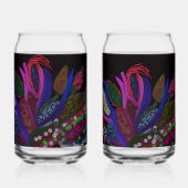 Colorful Undersea Life ガラス缶 (裏面)