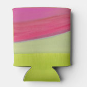 Colorful Unique Retro Vacay Mode 缶クーラー (裏面)