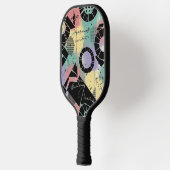 Colorful Urban Graffiti Pattern (10) ピックルボールラケット (左)