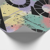 Colorful Urban Graffiti Pattern (10) ラッピングペーパー (角)