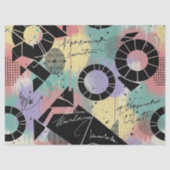 Colorful Urban Graffiti Pattern (10) 薄葉紙 (正面)