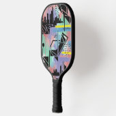 Colorful Urban Graffiti Pattern (11) ピックルボールラケット (左)
