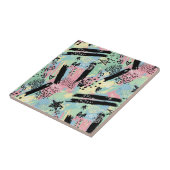 Colorful Urban Graffiti Pattern (12) タイル (側面)