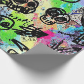 Colorful Urban Graffiti Pattern (1) ラッピングペーパー (角)
