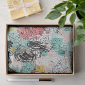 Colorful Urban Graffiti Pattern (2) 薄葉紙 (ギフト)